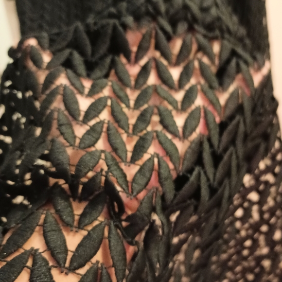 Black Cocktail Dress Size 16 by Kay Unger - Picture 3 of 3